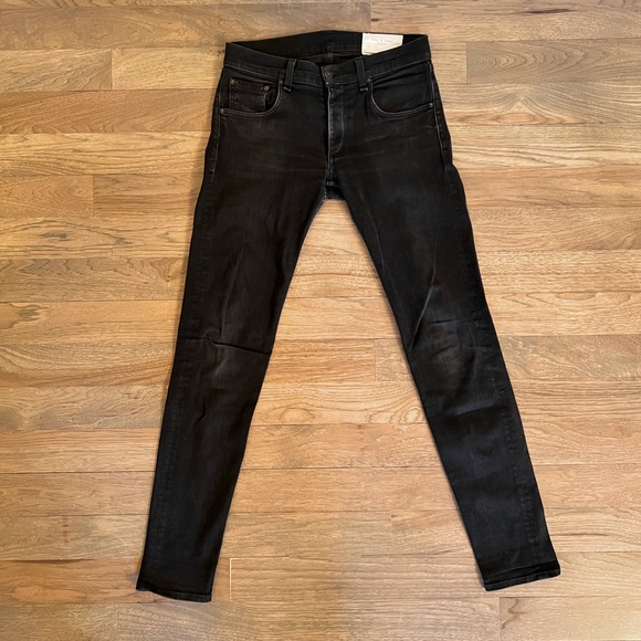 Rag and Bone Fit 1 Black Jeans Size 31 - Picture 1 of 4